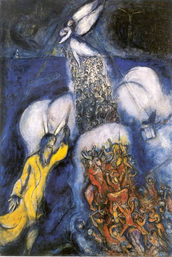 Crossing of the Red Sea - Chagall