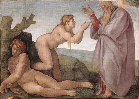 Michelangelo - Creation of Eve (detail)